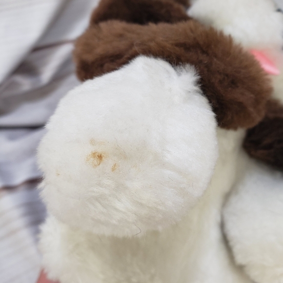 Vintage Chosun Bassett Hound Dog Plush Stuffed Animal 8 Inch Winter Beanie Hat - Picture 7 of 12
